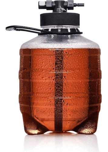 Imagem 4 de 10 de Growler Barril Recarregável Chopp Cerveja 3,7l - Apenas Co2