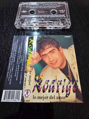 Cassette Original De Rodrigo Lo Mejor Del Amor De 1996 Okm ! Estándar