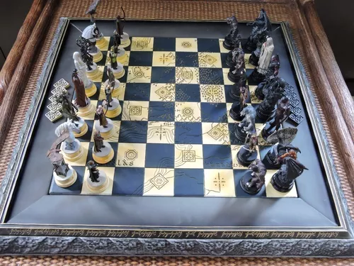 Jogo xadrez senhor dos aneis