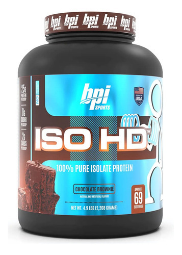 Bpi Sports Iso Hd Proteina Aislada 5 Lb