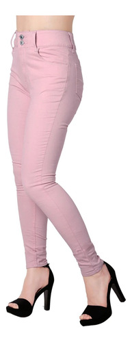 Jeans Levanta Pompas Strech Cintura Alta Entubado A5915017a