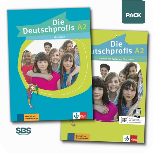 Die Deutschprofis A2 - Kursbuch + Ubungsbuch  - Pack 2 Libro