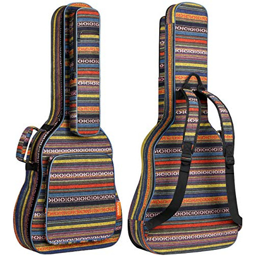 Estuche Guitarra Acústica Soporte Cuello Estuche Guita...