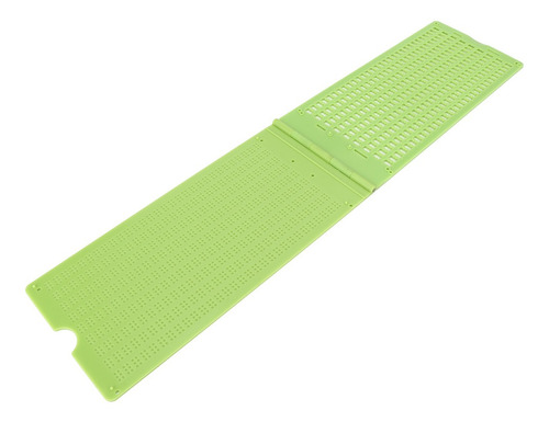 Plástico Portátil 9 Líneas 30 Celdas Braille Escritura Pizar