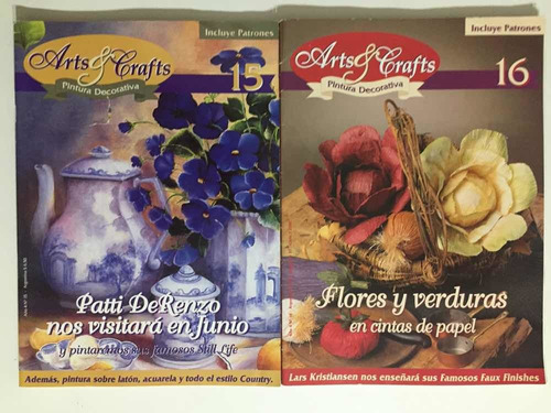 Revistas Arts & Crafts Pintura X Decorativa (precio Unidad)