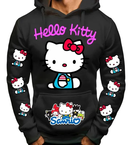 Sudaderas de hello online kitty para dama