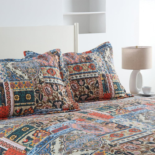 Juego De Colchas Y Edredones -gorgeous Bohemian Flower