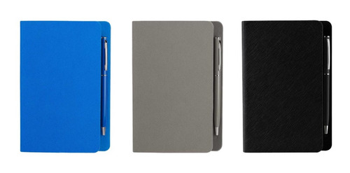 Imagen 4 de 4 de Libreta Funee Personalizada Con Bolígrafo Metálico Imantado