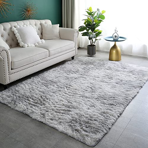 Aternoon Area Rug 5.3x7.5ft Shag Area Rugs For Living Qmwtw