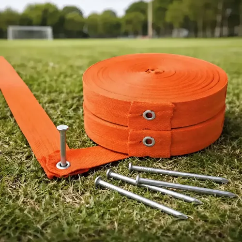 Fita De Marcação Futebol De Campo, Society E Areia (100 M) Cor Vermelho