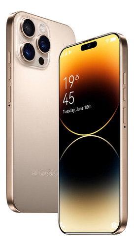 I16 Pro Max Dual Sim 12gb Ram+512gb Rom 2025 El Más Popular Teléfono Inteligente Android 14 Red 5g Wifi Y Bluetooth Más Barato Celular Coral Claro