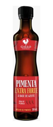 Pimenta Com Azeite De Oliva Extra Forte Gallo 50ml