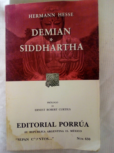 Demian / Siddharta Hermann Hesse Ed. Porrúa