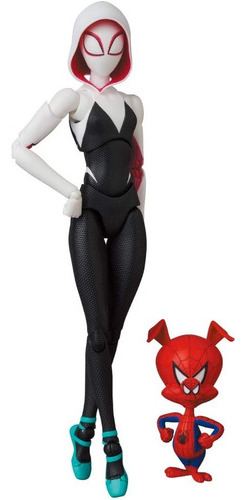 Figura Mafex Spider Gwen Spiderman Into The Spiderverse