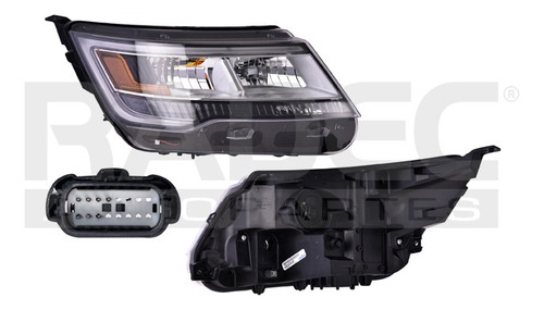 Faro Fd Explorer 16-18 Crom P/f Xen C/luz De Dia Der