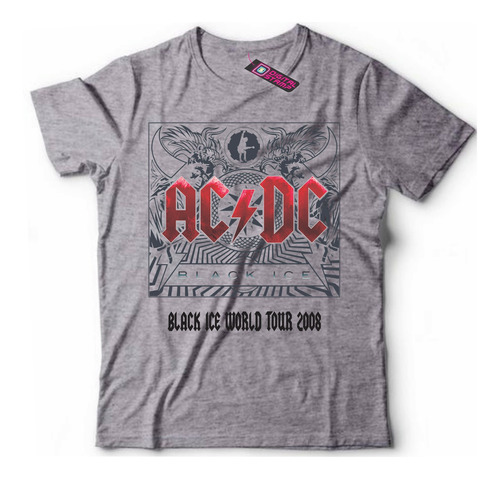 Remera Ac/dc Black Ice World Tour 2008 Rp22 Dtg Premium