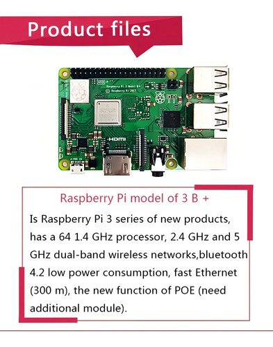 Raspberry Pi 3 Model B+ Plus 1.4ghz Completo Com Tela 7 Pol. (Usado)