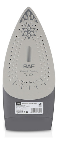 Plancha De Vapor Manual Raf R.1213 2600w 450ml
