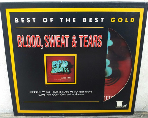 Blood, Sweat & Tears - Super Hits - Cd Gold Mexico Año 1998