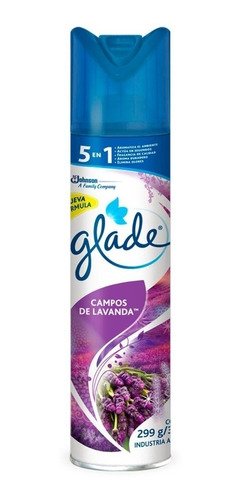 Imagen 1 de 1 de Desodorante Ambiente Glade Campos De Lavanda X 360 Cc