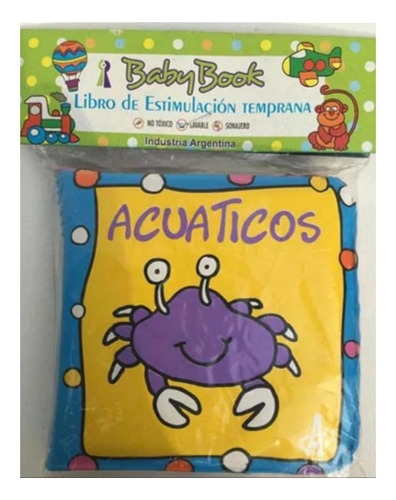 Libro Estimulación Temprana Para El Baño Con Sonajero