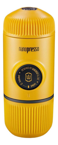 Cafetera portátil Wacaco Nanopresso manual amarilla expreso