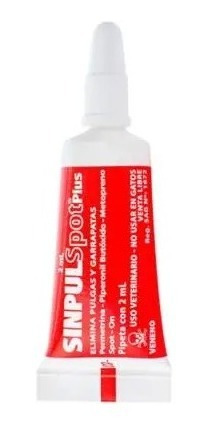 Imagen 2 de 3 de Pipeta Anti Garrapatas Sinpulspot Plus Raza Mediana 5 A 15kg