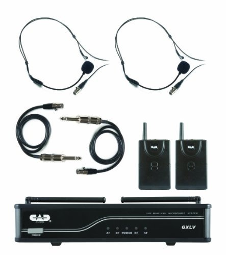 Cad Audio Gxlvbb J Vhf Wireless Dual Bodypack Microphone