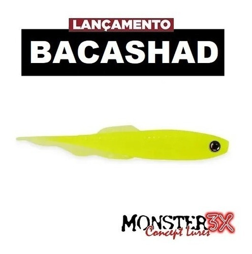 Isca Soft Monster 3x Bacashad By Fábio Baca 3 Unidade Mellow