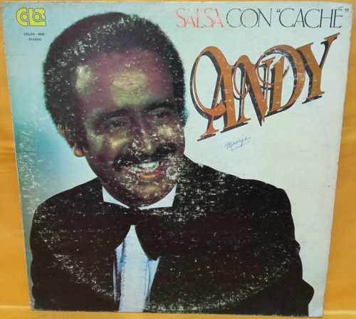 O Andy Montañez Lp Salsa Con Caché 1980 Venezue Ricewithduck