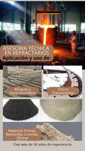 Imagen 2 de 3 de Asesoría Sobre Aplicacion Y Uso De Materiales Recfactarios