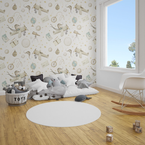 Vinilos Decorativo Mural Infantil Aviador Principito