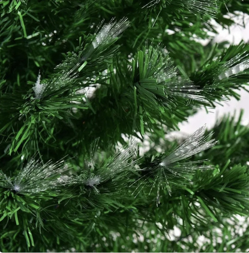 Árbol De Navidad Con Luces Led De Fibra Óptica Rgb 150cm