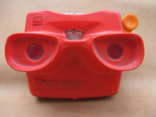 Mundo Vintage: Antiguo View Master3d Rojo