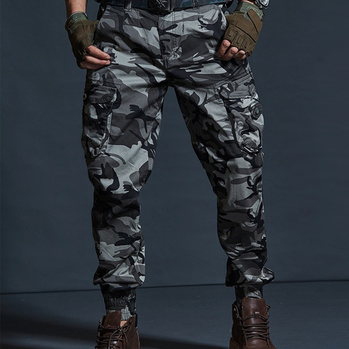 Pantalones Caqui Para Hombre Joggers Tácticos Militares Para