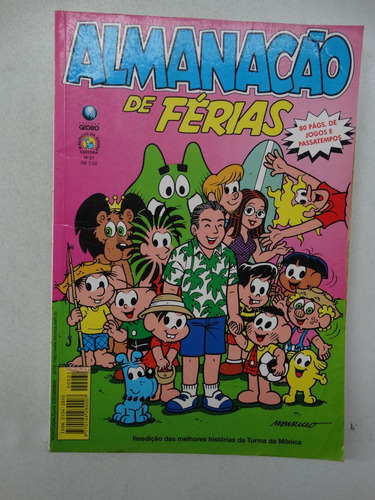 Almanacão De Férias Nº 31 Editora Globo Nov 2000