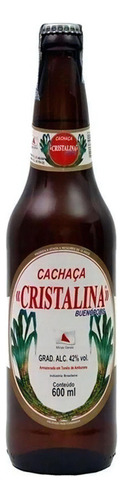 Cachaça Cristalina Buenópolis 600ml