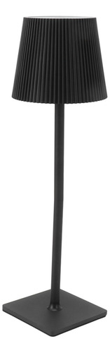 Lámpara De Mesa Inalámbrica, Pantalla Plisada, Led Recargabl