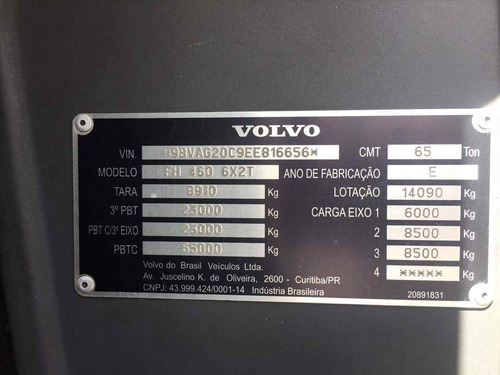 Imagem 2 de 13 de Caminhao Volvo Fh 460
