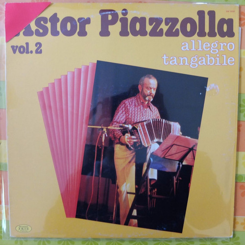 Vinilo   Astor Piazzola   Allegro Tangabile Vol. 2
