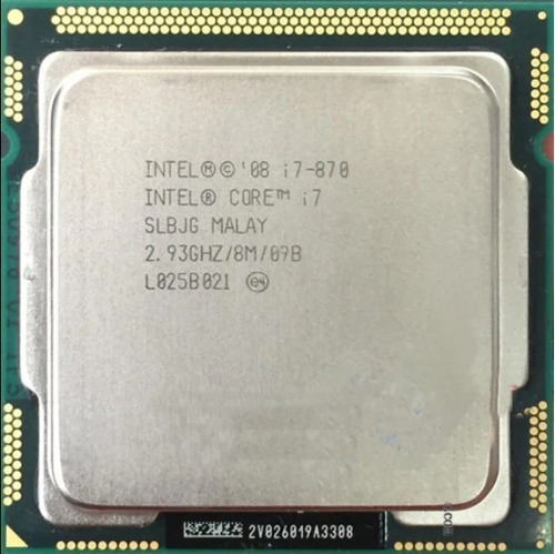 Procesador Intel Core I7 870 De Primera Generación