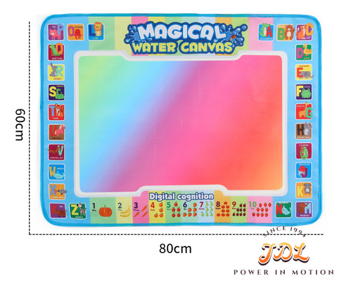Lienzo De Grafiti Colorido Para Niños, Grande, Lavable, 80 X