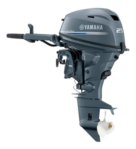 Imagem 9 de 17 de Motor De Popa Yamaha 25hp 4t Partida Elét - Pronta Entrega