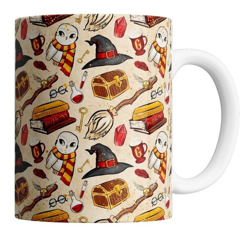 Tazón - Taza De Cerámica - Harry Potter Collage