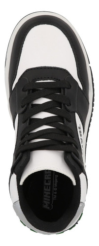 Sneaker Escolar 57006pv Suave Cordones Talon Comodo Logo