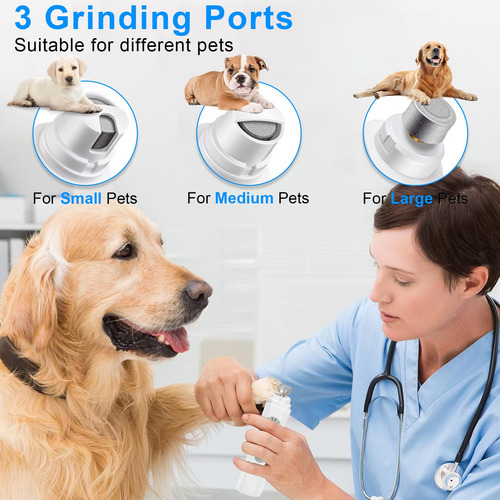 Lima De Uñas Eléctrica Para Perros Y Gatos, 2