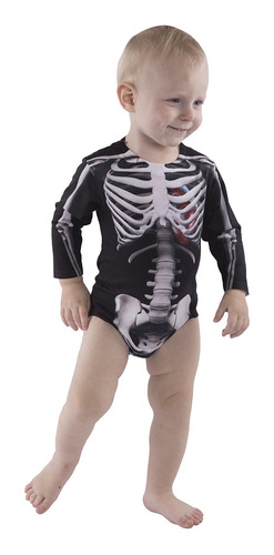 Disfraz Skeleton Baby Pañalero  Halloween