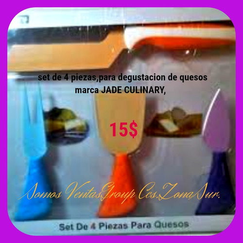 Set P/degustación De Quesos( Marca Culinary/jade 4piezas