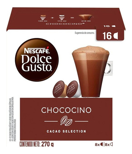 Cápsulas Dolce Gusto Nescafé Chococino Universo Binario