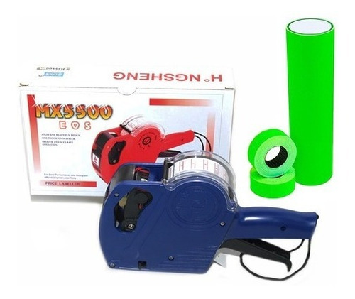 Imagen 1 de 2 de Etiquetadora 8 Dígitos De Precios Motex Mx5500 + Rodillo